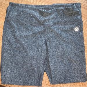 Grey Marled Capri Leggings